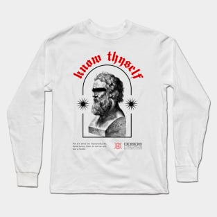 know thyself, philosophy streetwear Long Sleeve T-Shirt